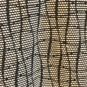 Black and White shift sweater dress